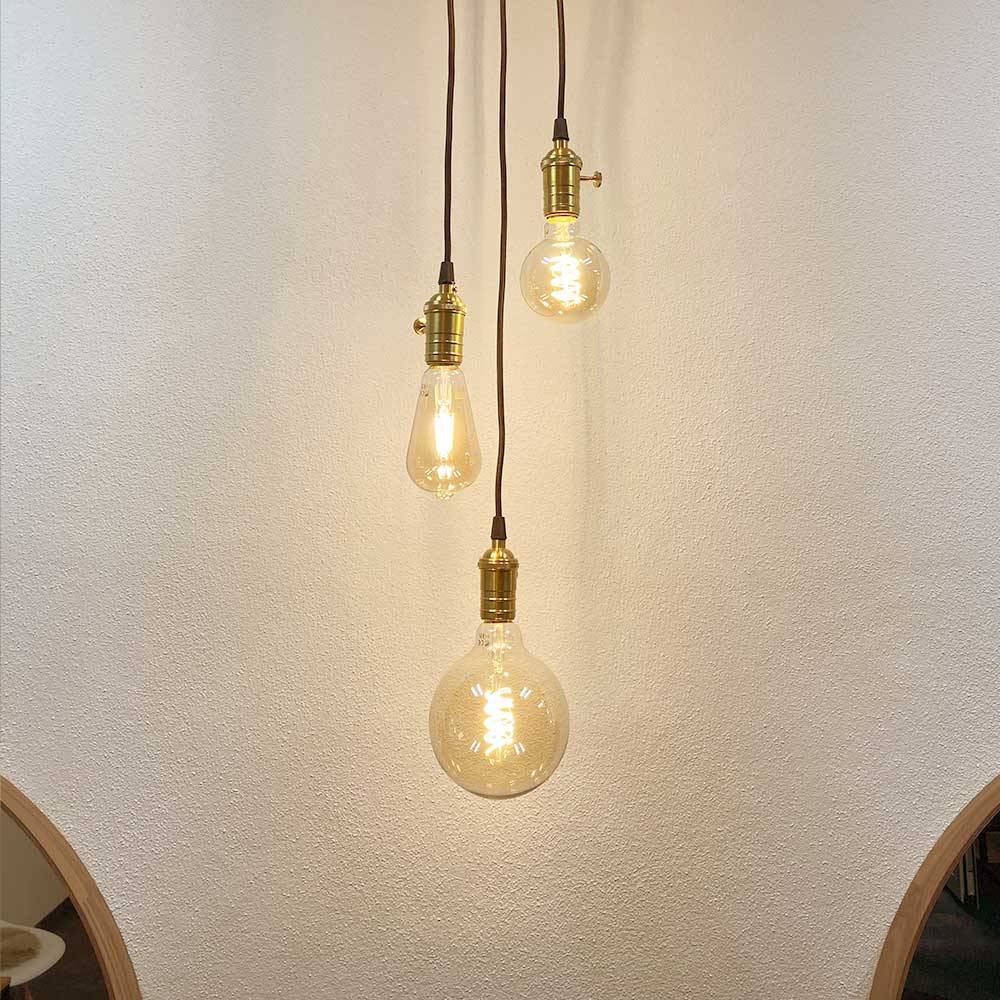 S.Luce s.luce Socket Textilkabel mit Retro-Fassung und Schalter Rabatte dieses Monats