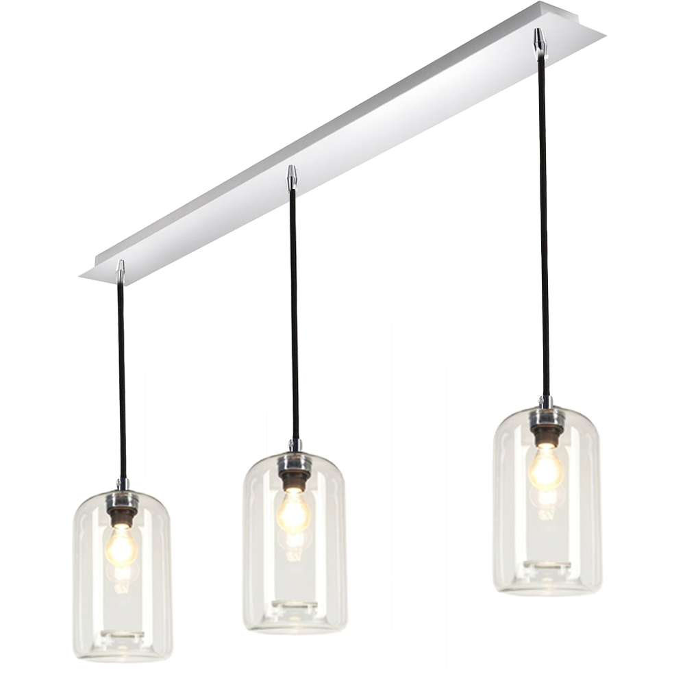 S.Luce s.luce Cruet Glas Pendelleuchte 3-flammig Online