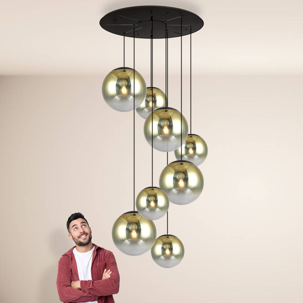S.Luce s.luce Progress XL Galerieleuchte 8-flammig mit Modular Baldachin Verkauf
