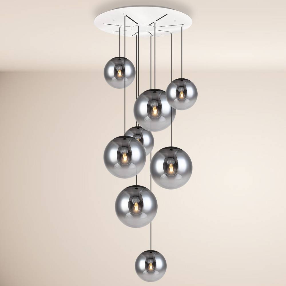 S.Luce s.luce Progress XL Galerieleuchte 8-flammig mit Modular Baldachin Verkauf