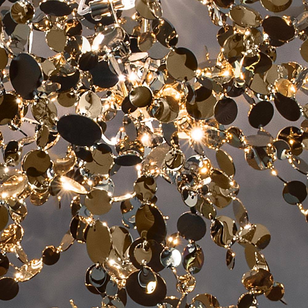 S.Luce Terzani Argent Design-Tischlampe Kostenloser Versand