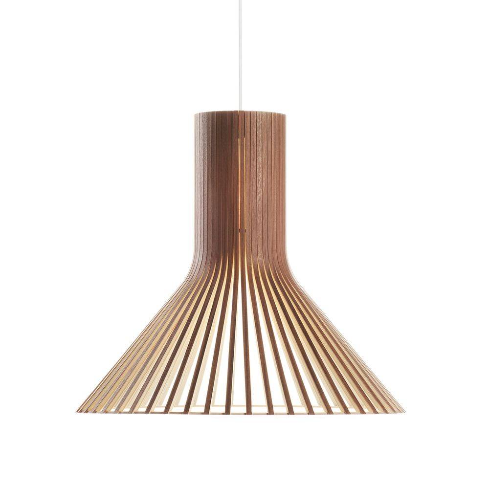 S.Luce Pendelleuchte Puncto 4203 aus Holz Ø 45cm Exklusivangebot