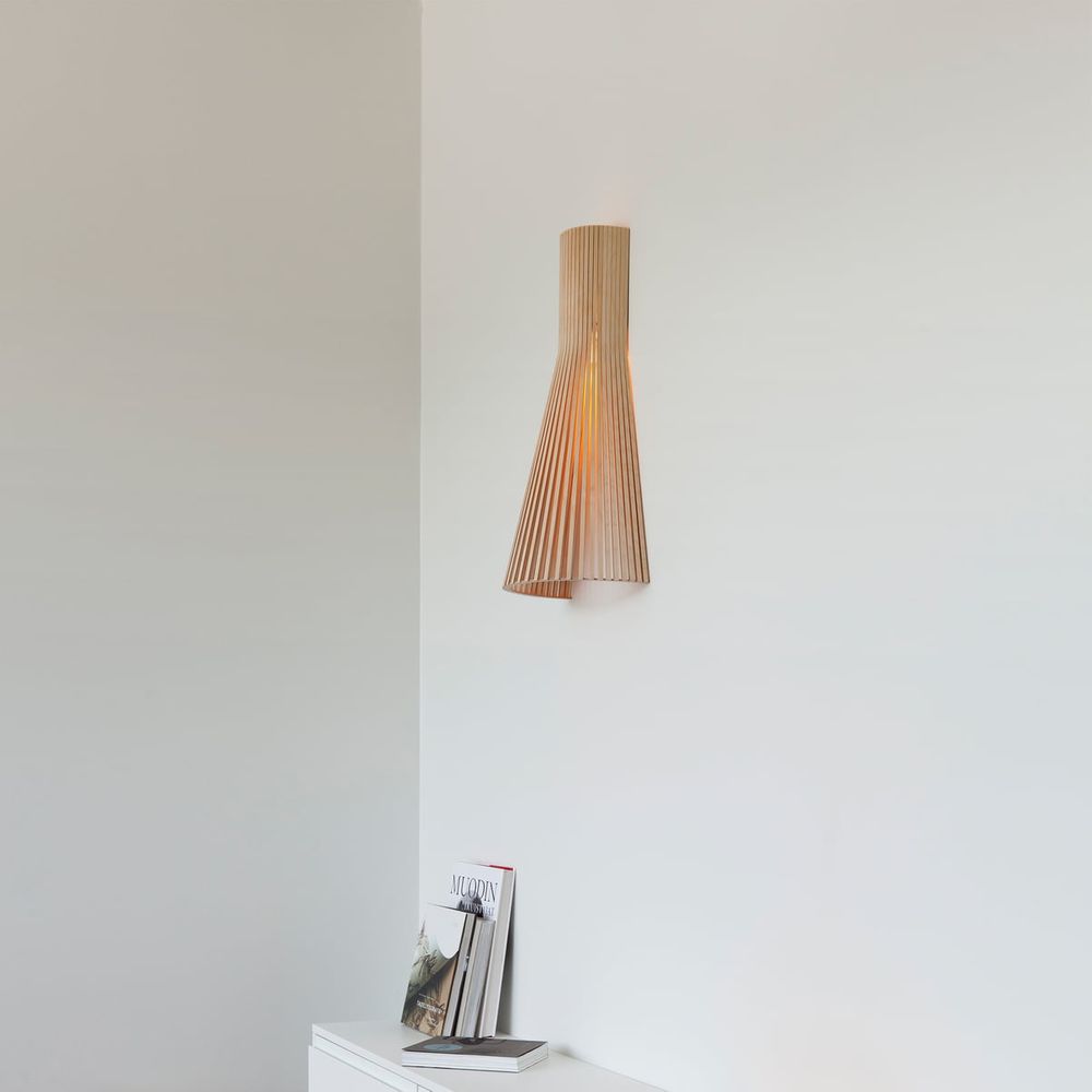 S.Luce Wandleuchte Secto Small 4231 aus Holz 45cm Saisonschlussverkauf