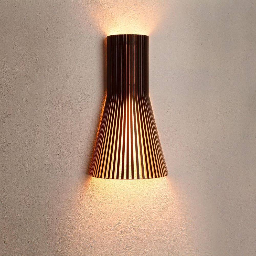 S.Luce Wandleuchte Secto Small 4231 aus Holz 45cm Saisonschlussverkauf