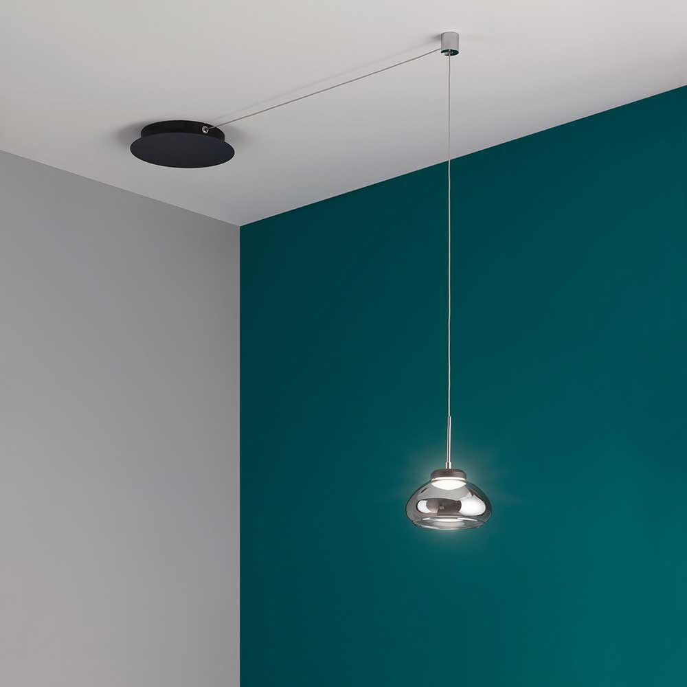 S.Luce Fabas Luce Arabella LED Pendellampe Glas Weihnachtsangebot