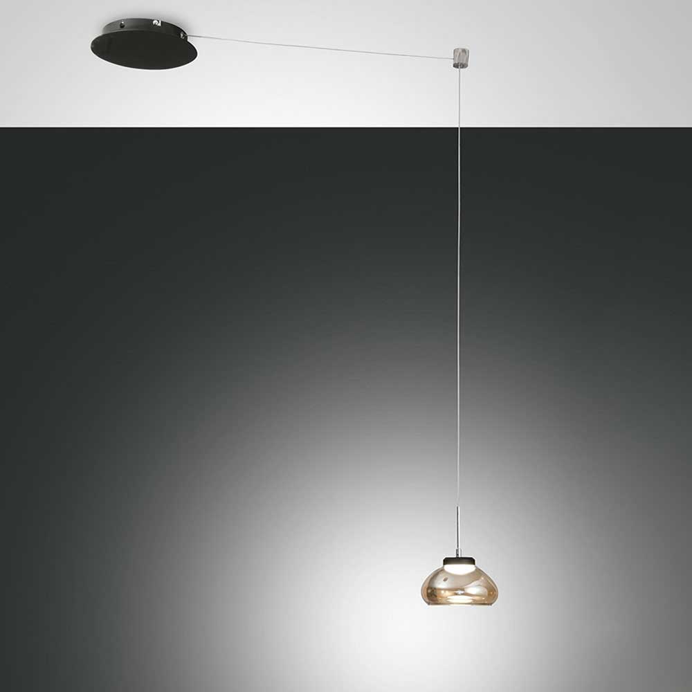 S.Luce Fabas Luce Arabella LED Pendellampe Glas Weihnachtsangebot