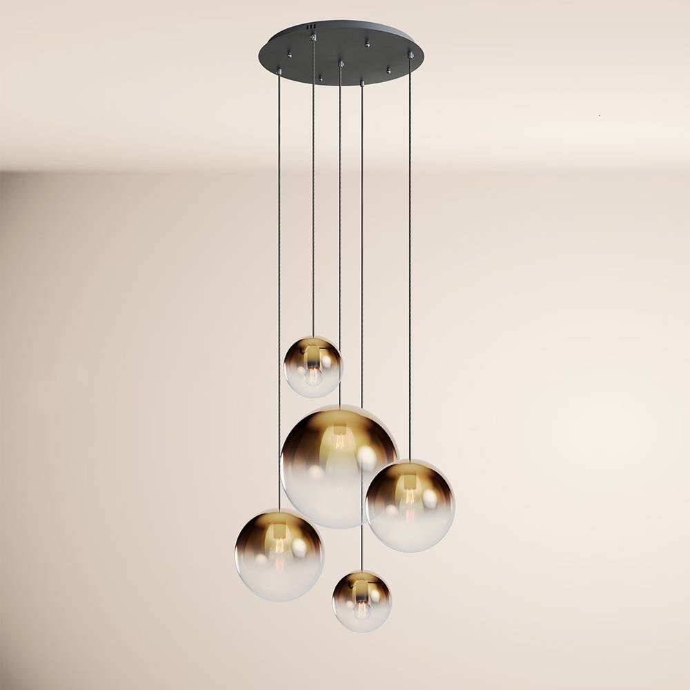 S.Luce s.luce Orb 5-flammige Galerielampe Modular Heißer Verkauf