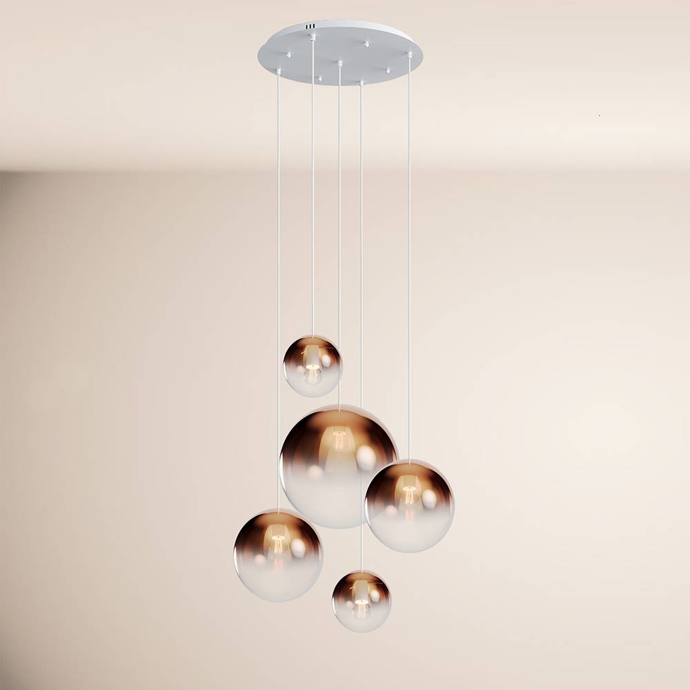 S.Luce s.luce Orb 5-flammige Galerielampe Modular Heißer Verkauf