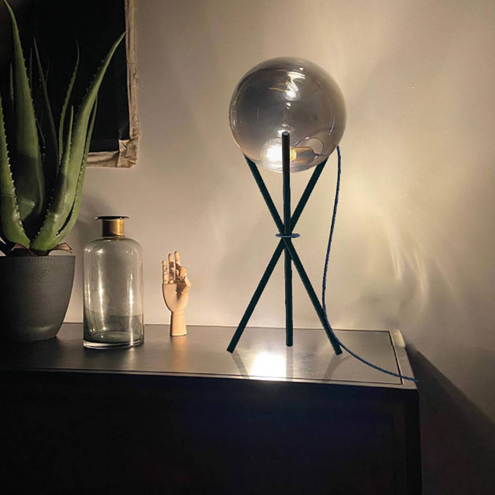 S.Luce s.luce Sphere Glas-Tischlampe 20cm Riesige Ersparnisse