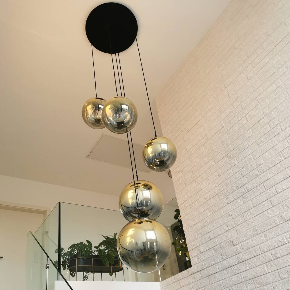 S.Luce s.luce Progress Galerieleuchte Glas mit Farbverlauf 5m Abhängung VIP-Rabatte