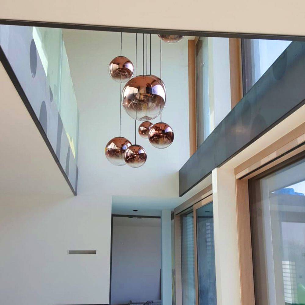 S.Luce s.luce Progress Galerieleuchte Glas mit Farbverlauf 5m Abhängung VIP-Rabatte