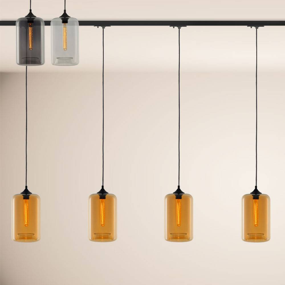 S.Luce s.luce Cruet Esstisch-Hängeleuchte 1-Phasen-Schiene 200cm Tiefpreis