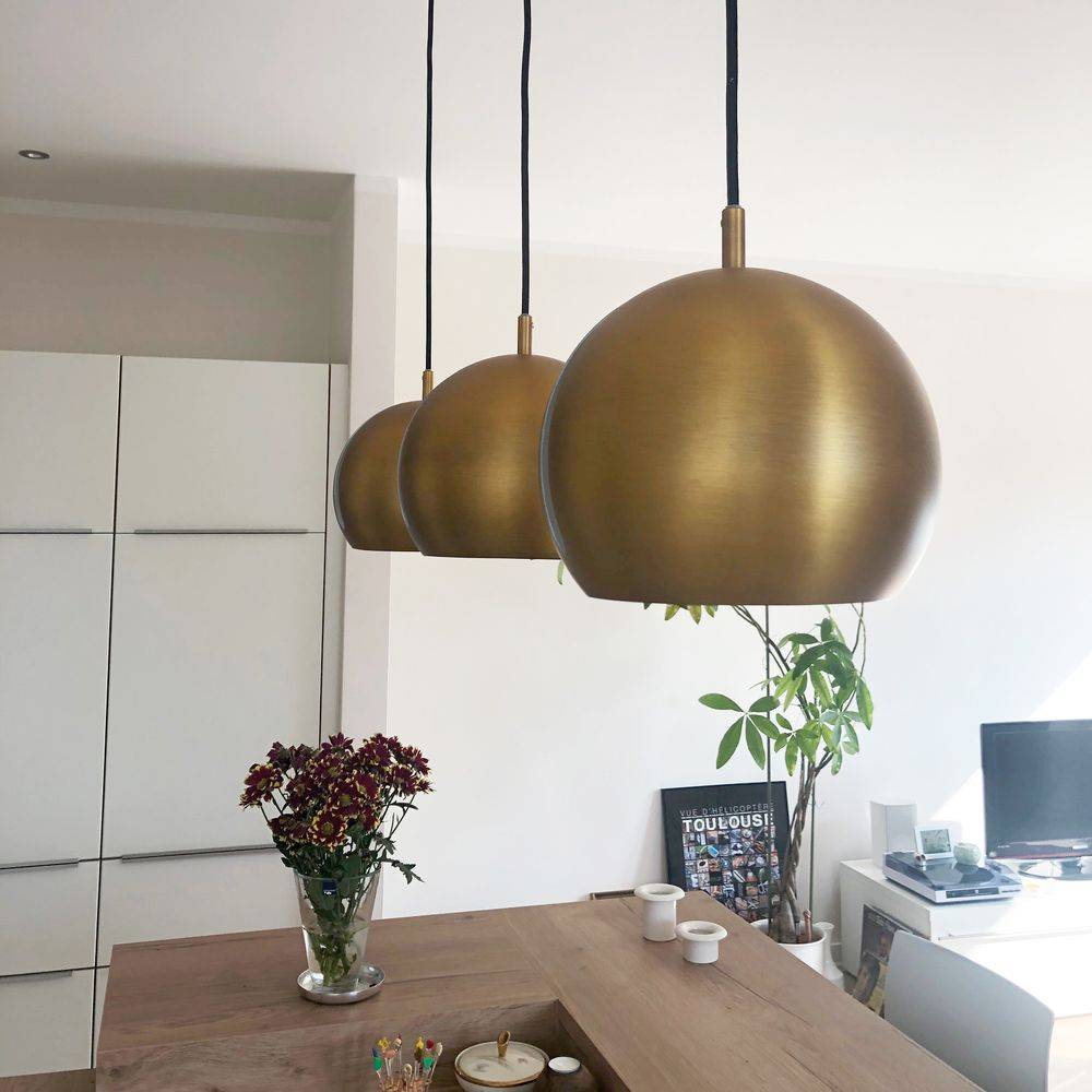 S.Luce s.luce Ball Esstisch-Hängeleuchte 1-Phasen-Schiene 200cm Letzte 3 Tage