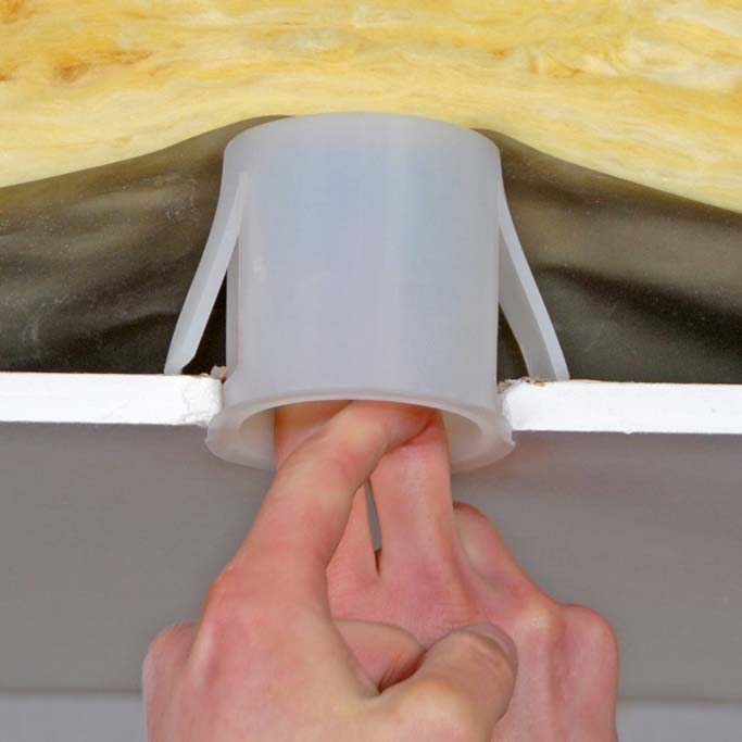 S.Luce Robuste Silikon-Schutzkappe für Einbauleuchten Ø 75mm Neueste Stile