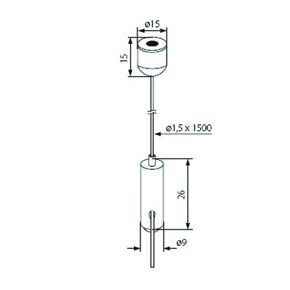 S.Luce Stahlseilaufhängung 2er Set 150cm Rabatte dieses Monats
