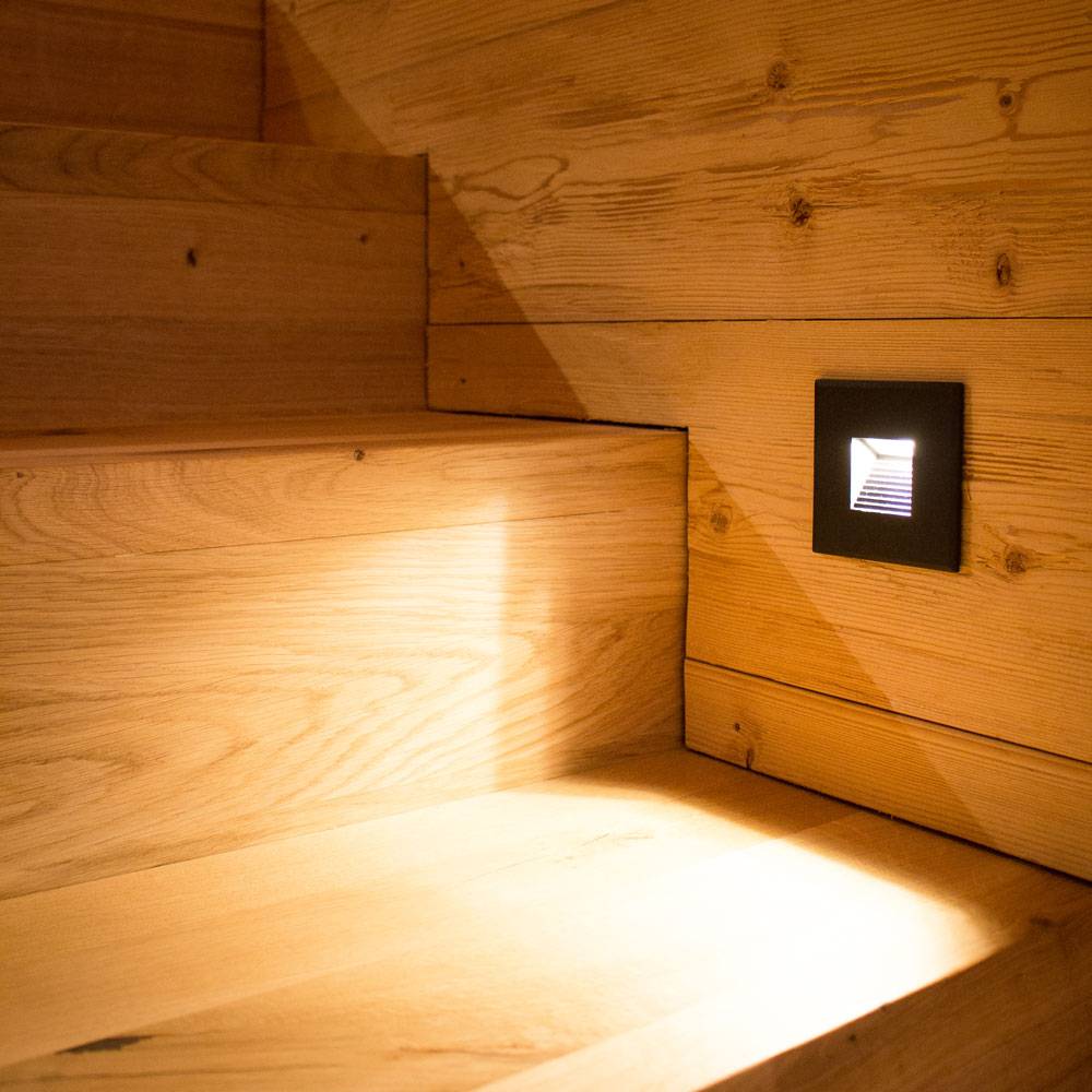 S.Luce Abdeckung Sys-Wall 68 für LED-Wandeinbaustrahler Eckig 3 Tägliche Deals
