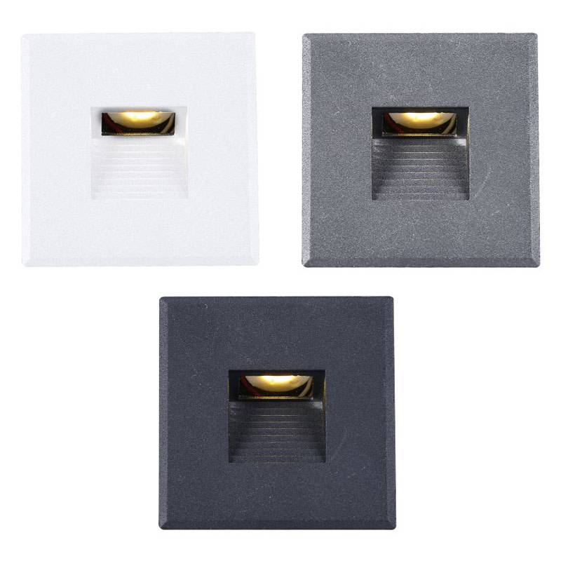 S.Luce Abdeckung Sys-Wall 68 für LED-Wandeinbaustrahler Eckig 3 Tägliche Deals