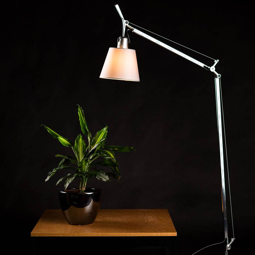 S.Luce Artemide Tolomeo Basculante Body Körper Ø 18cm Satin Sonderangebote