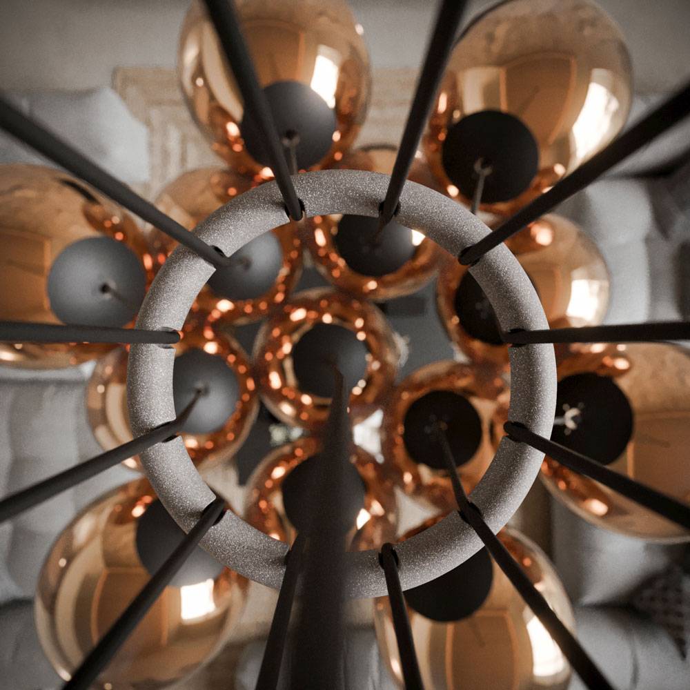 S.Luce s.luce Combinizer Ring für mehrflammige Cluster-Pendelleuchten Super Sparpreis