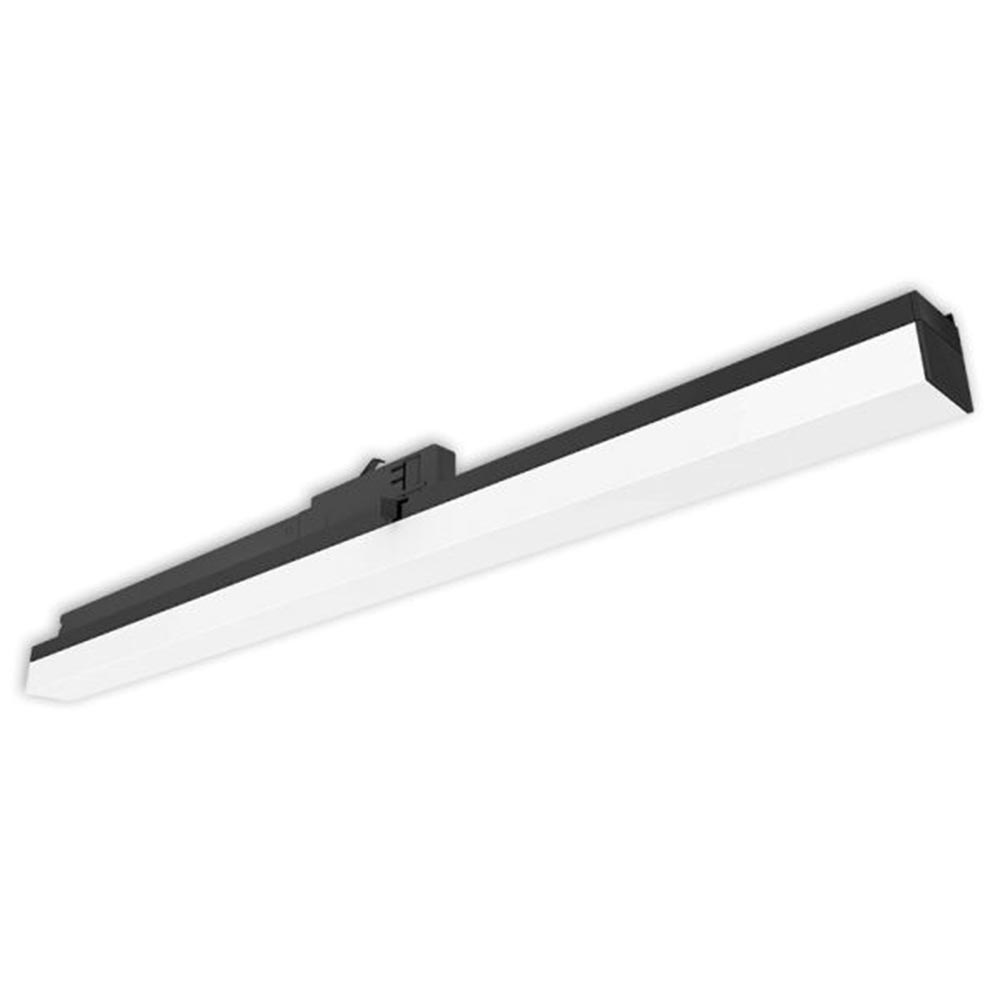 S.Luce 3-Phasen Linienleuchte 2200lm 20W 3000K warm Schwarz Vierteljährliche Förderung