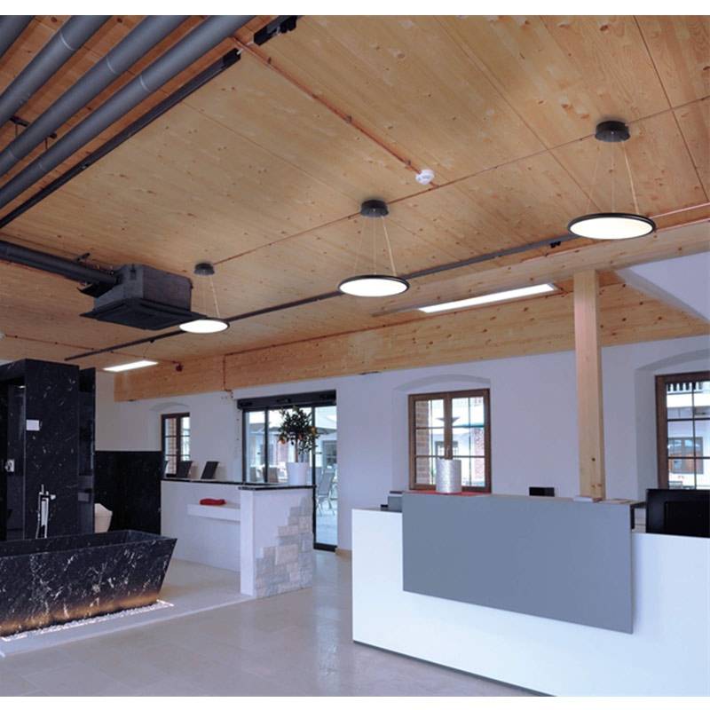 S.Luce LED Büro Ring-Hängeleuchte Round 5100lm UGR Sonderangebot