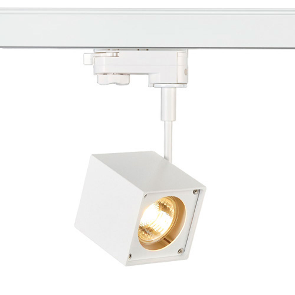 S.Luce SLV Altra Dice Spot inkl. 3P.-Adapter eckig GU10 max. 50W Weiß Osterangebot