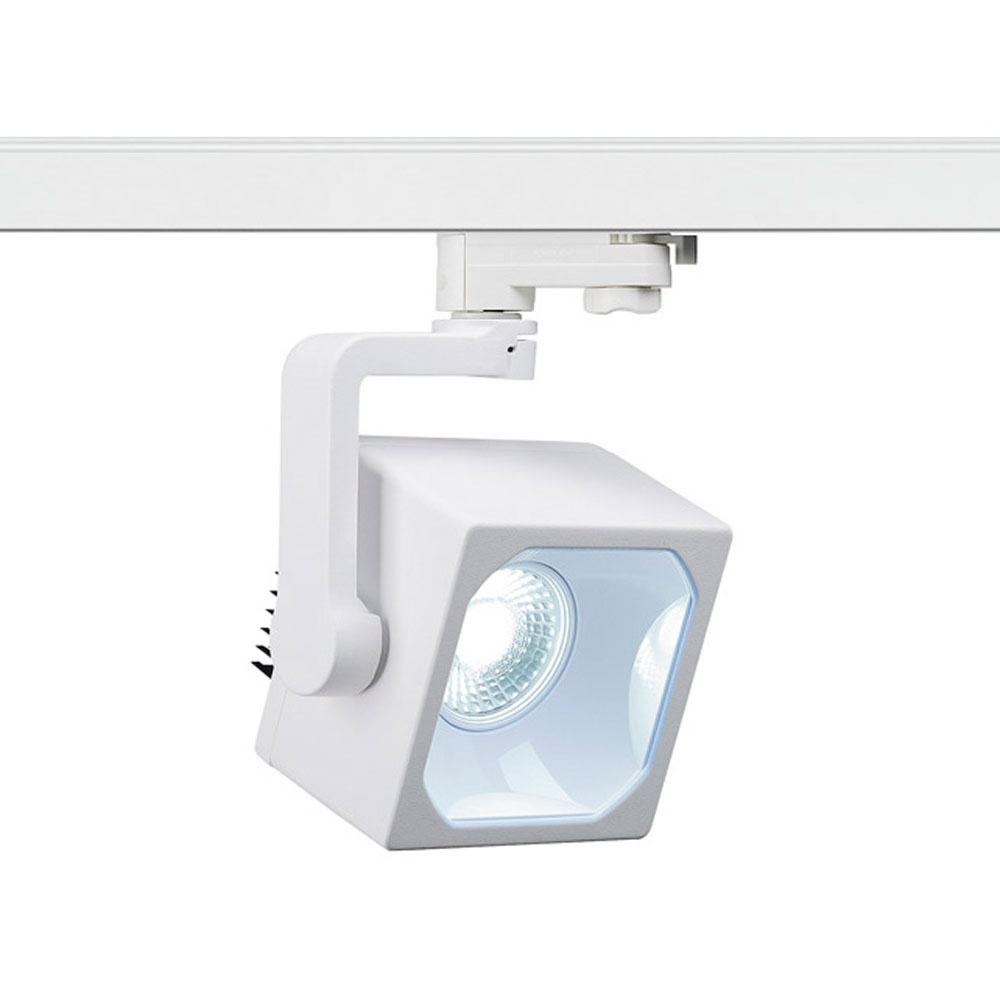 S.Luce SLV Euro Cube LED Spot 60° inkl. 3P.-Adapter 3000K CRI90 Weiß Jubiläumsangebot