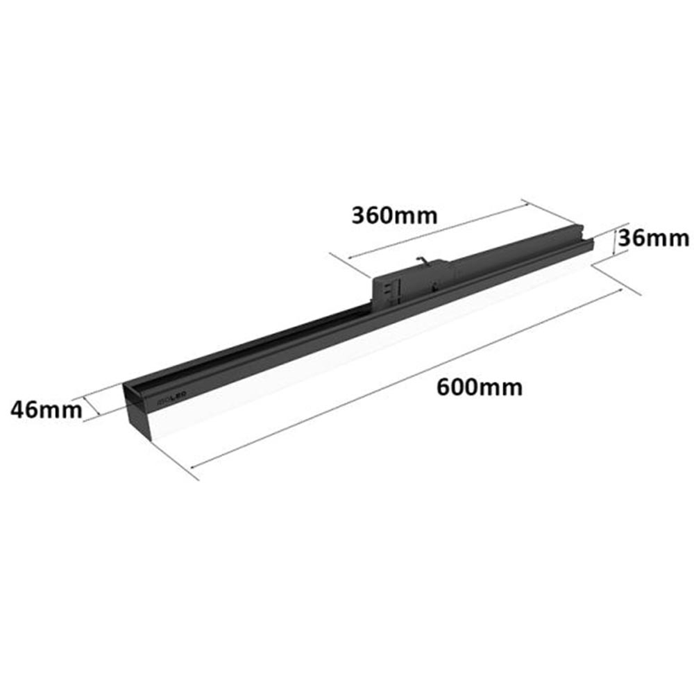 S.Luce 3-Phasen Linienleuchte 2400lm 20W 4000K neutral Weiß Bis zu 55% Rabatt