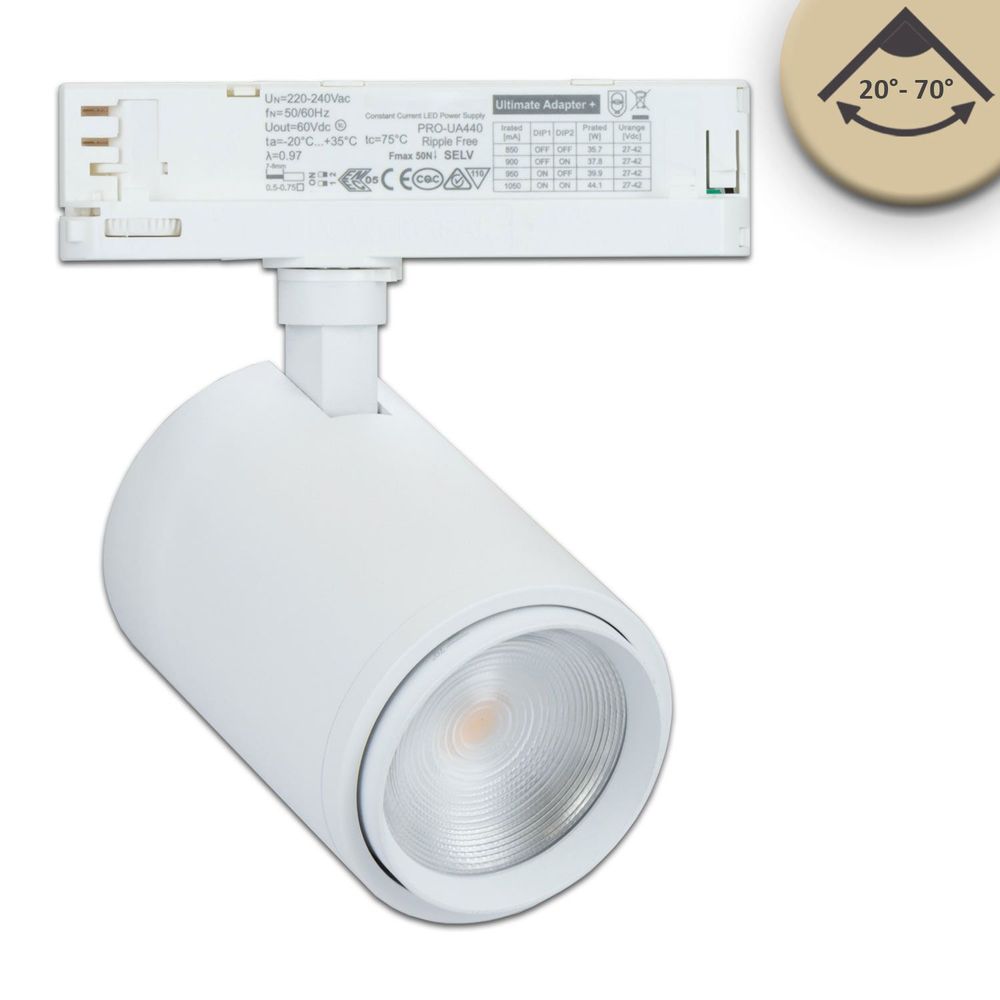 S.Luce 3-Phasen Bäckerei LED Strahler Brot 2900lm 2700K Warmweiß Clearance-Verkauf