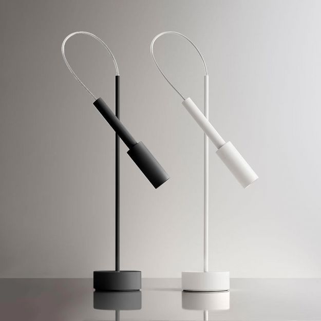 S.Luce Panzeri Tubino LED-Tischlampe schwenkbar Meist gekauft