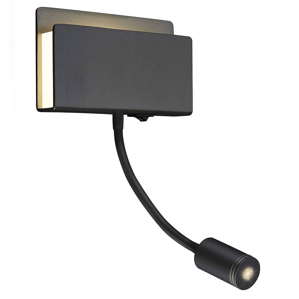S.Luce Mantra Cabarete LED-Wandleuchte mit Spotlight Lagerräumung