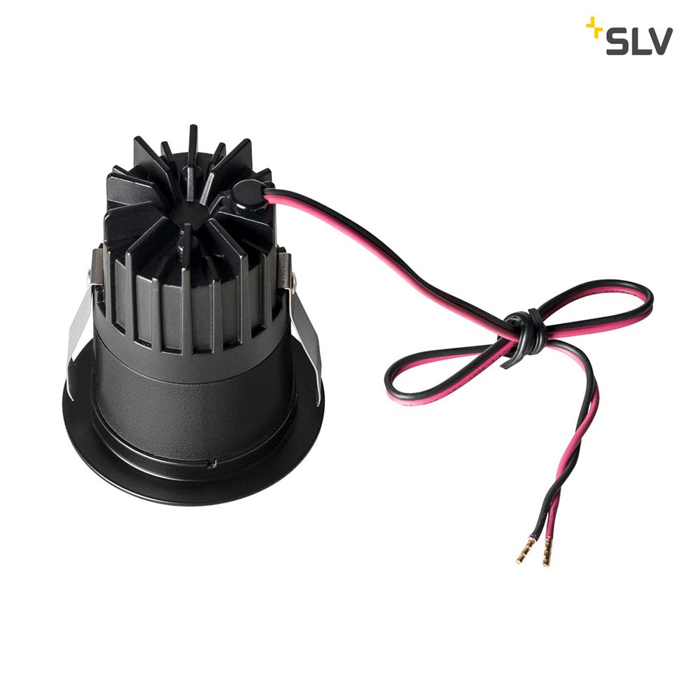 S.Luce SLV Triton Mini LED Einbauleuchte Schwarz Neueste Mode