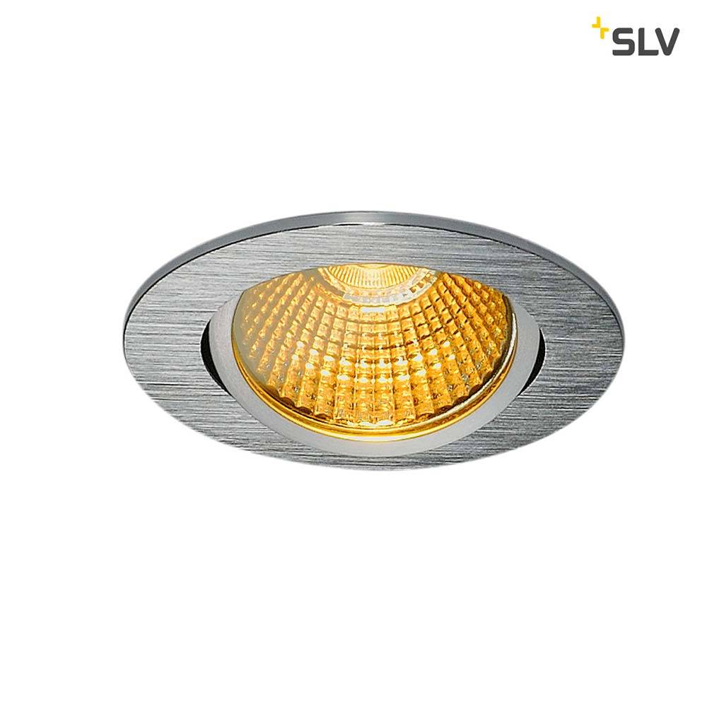 S.Luce SLV New Tria Rund LED Einbauleuchte Alu Gebürstet 1800-3000K Online Outlet