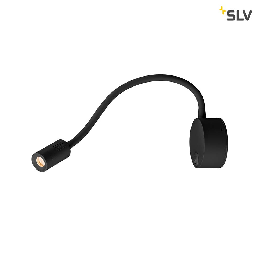 S.Luce SLV Dio Flex Plate LED Wandaufbauleuchte Schwarz 2700K Zeitlich begrenztes Angebot
