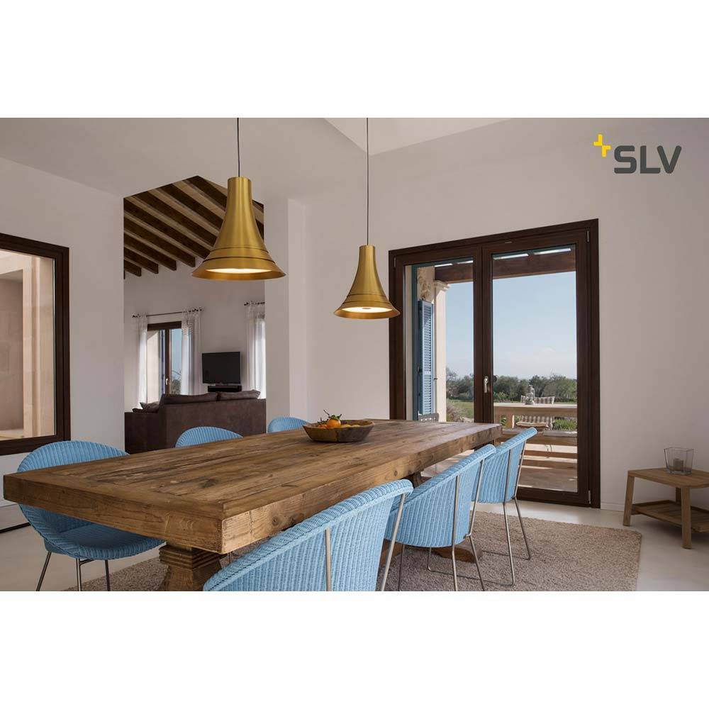 S.Luce SLV Bato 35 LED Pendelleuchte Messing Neuheiten