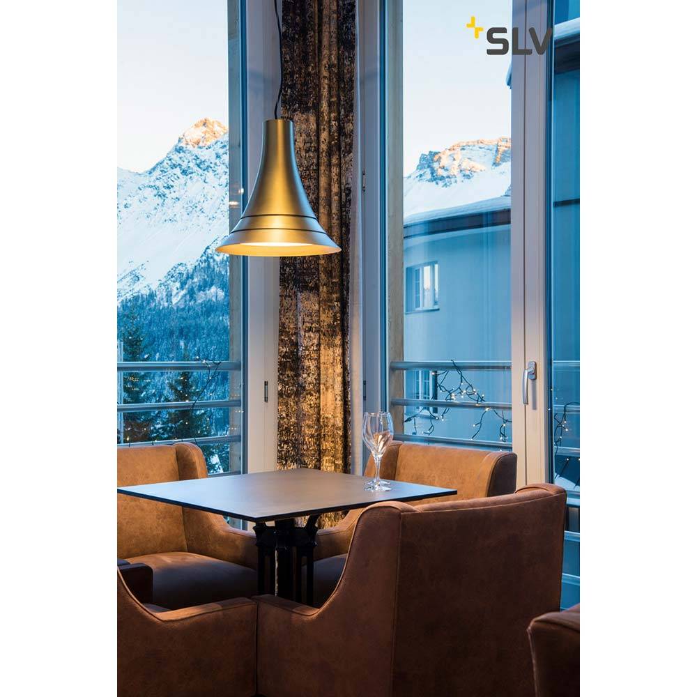 S.Luce SLV Bato 35 LED Pendelleuchte Messing Neuheiten