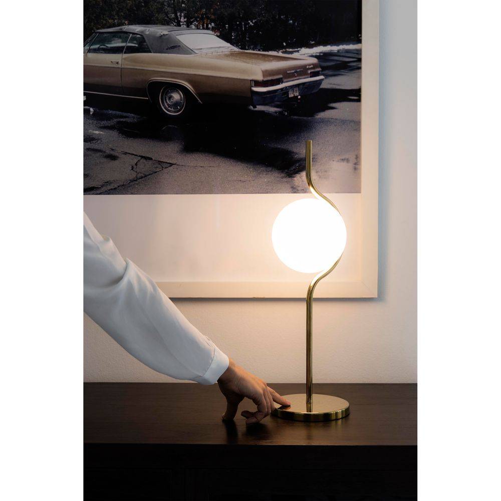 S.Luce LED Tischlampe LE VITA 6W 2700K Goldfarben Tägliche Deals