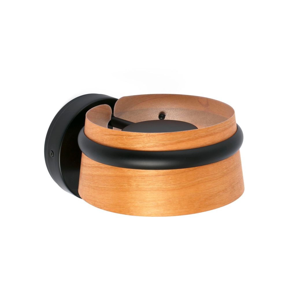 S.Luce LED Wandleuchte LOOP Dimmbar Schwarz, Braun Sonderangebote