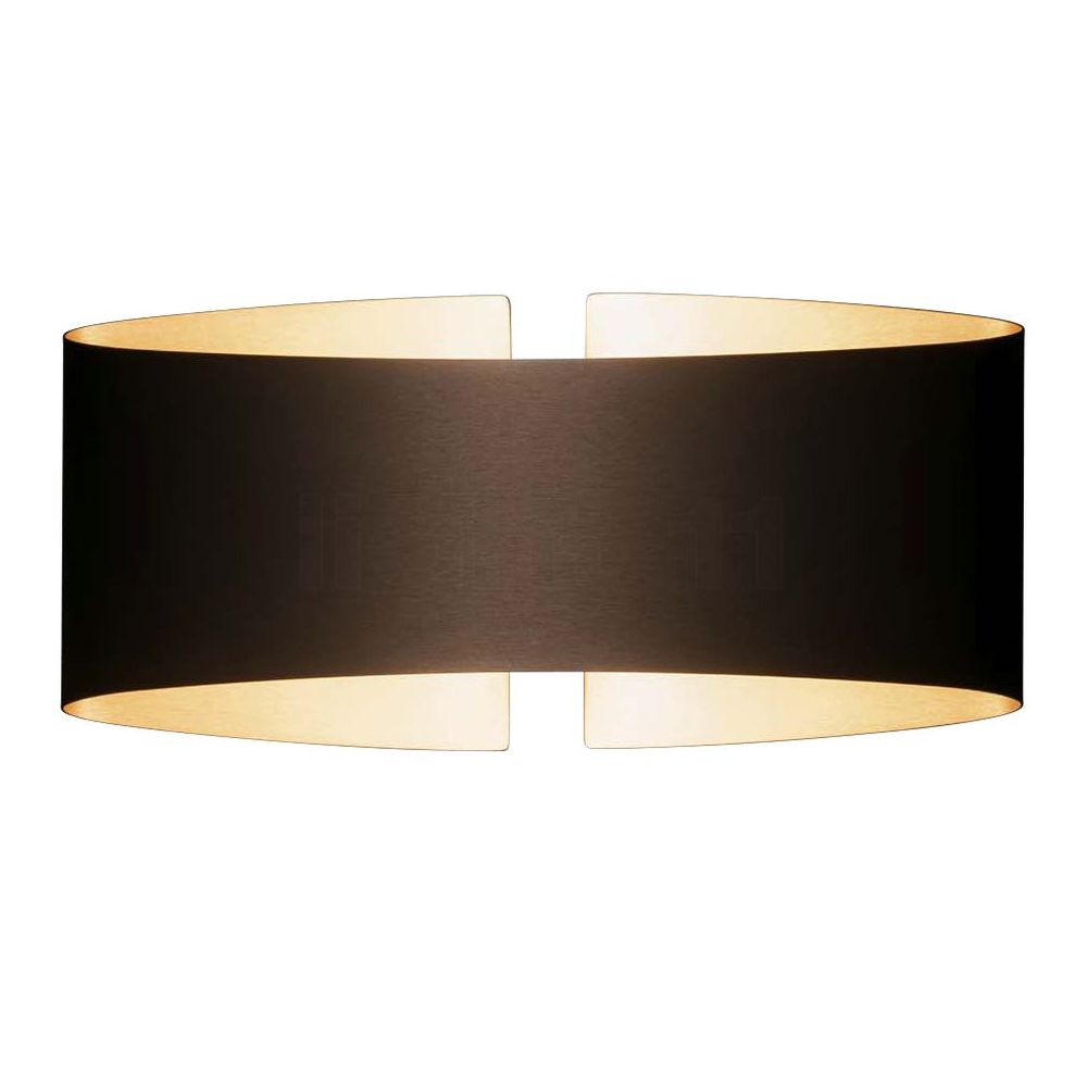 S.Luce Holtkötter LED-Wandlampe VOILÀ Fumé matt Dimmbar 800lm 2700K VIP-Rabatte