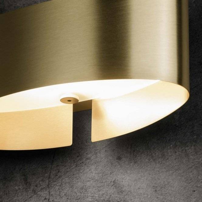 S.Luce Holtkötter LED-Wandlampe VOILÀ Fumé matt Dimmbar 800lm 2700K VIP-Rabatte