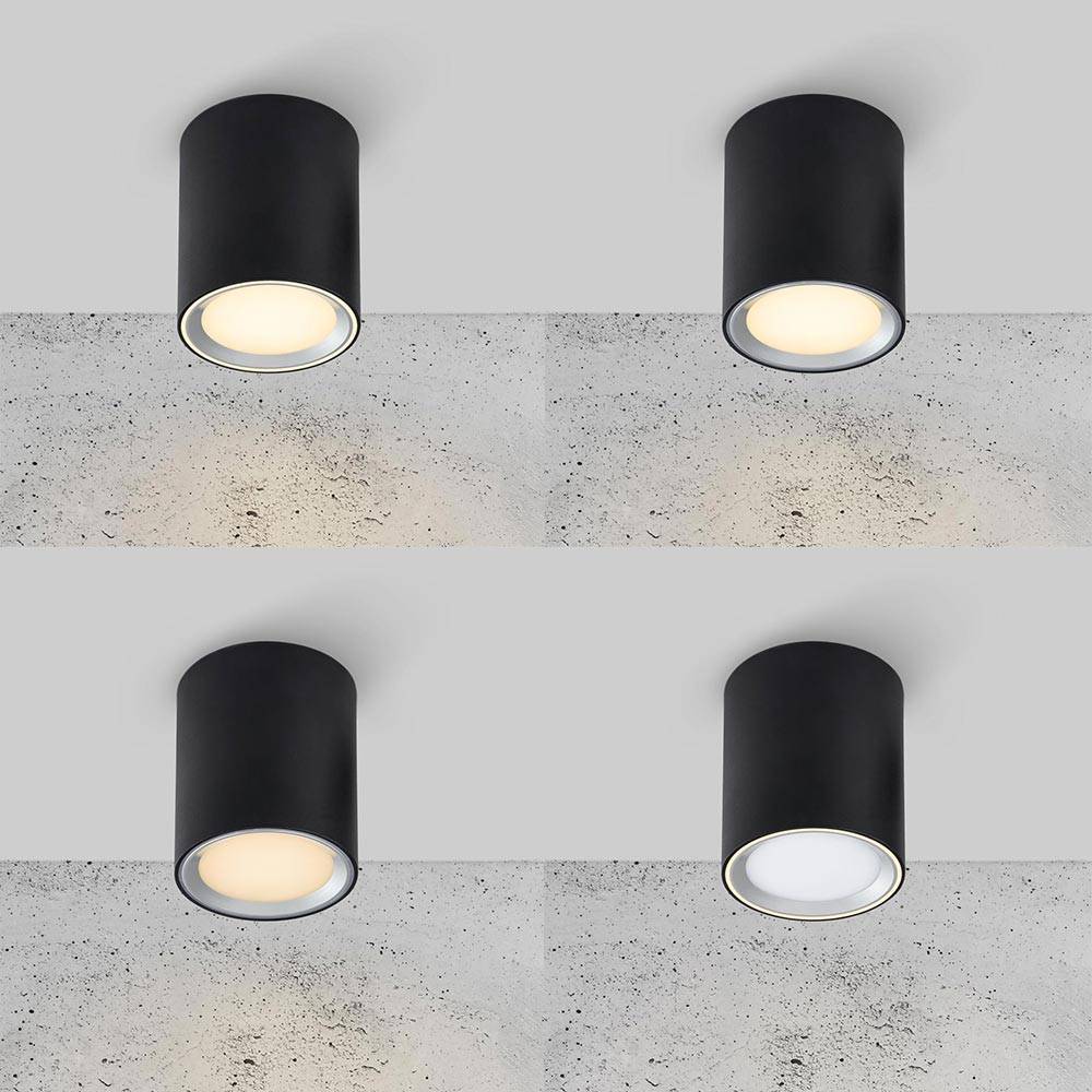 S.Luce LED Aufbauleuchte Moodmaker M Dimmbar Schwarz Super Sparpreis
