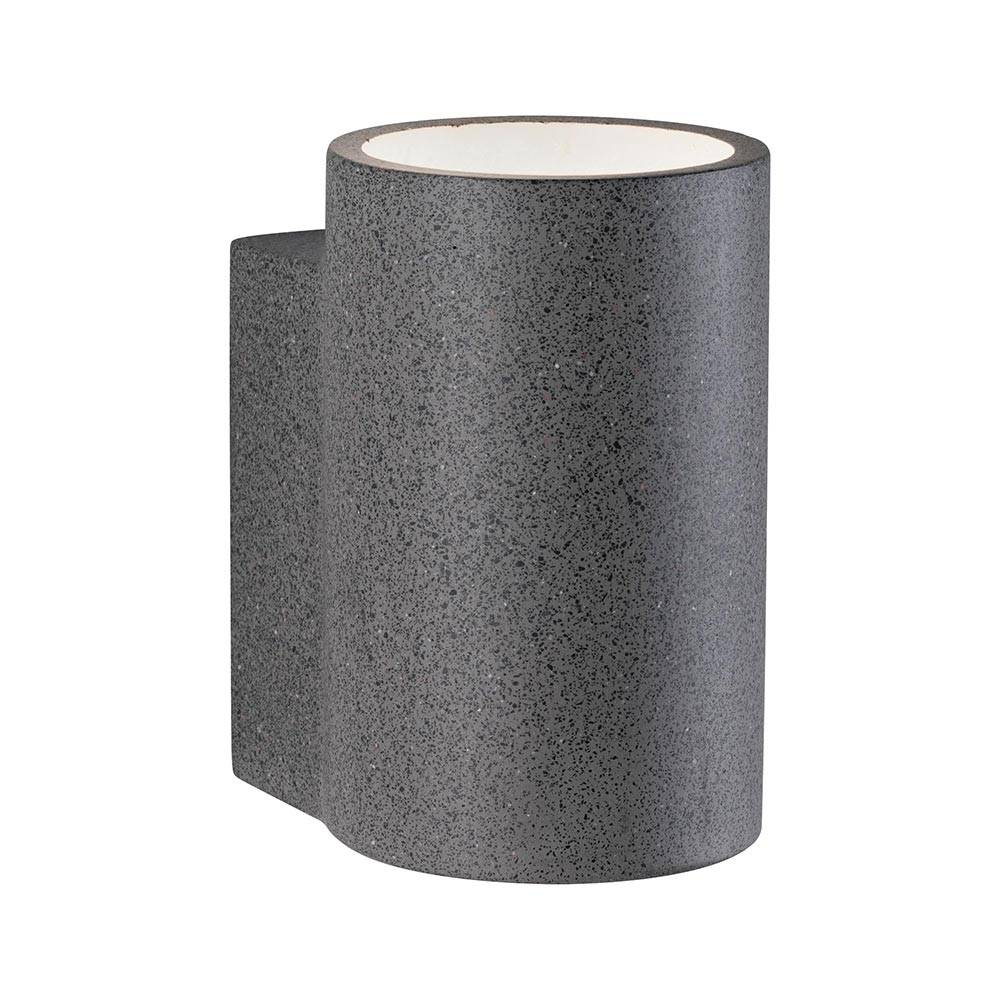 S.Luce Beton LED Außenwandleuchte Concrea Sandig-Schwarz IP65 Begrenzte Freigabe