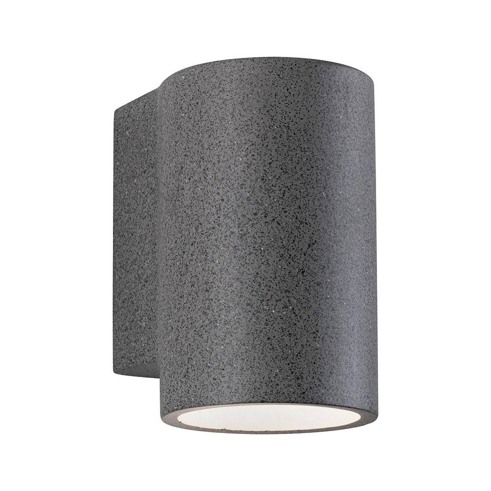 S.Luce Beton LED Außenwandleuchte Concrea Sandig-Schwarz IP65 Begrenzte Freigabe