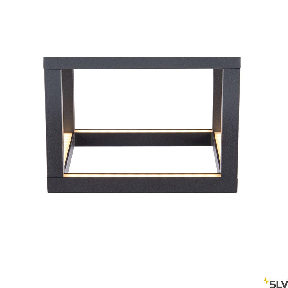 S.Luce SLV Quadrulo XS LED Outdoor Deckenaufbauleuchte Anthrazit Letzte 3 Tage