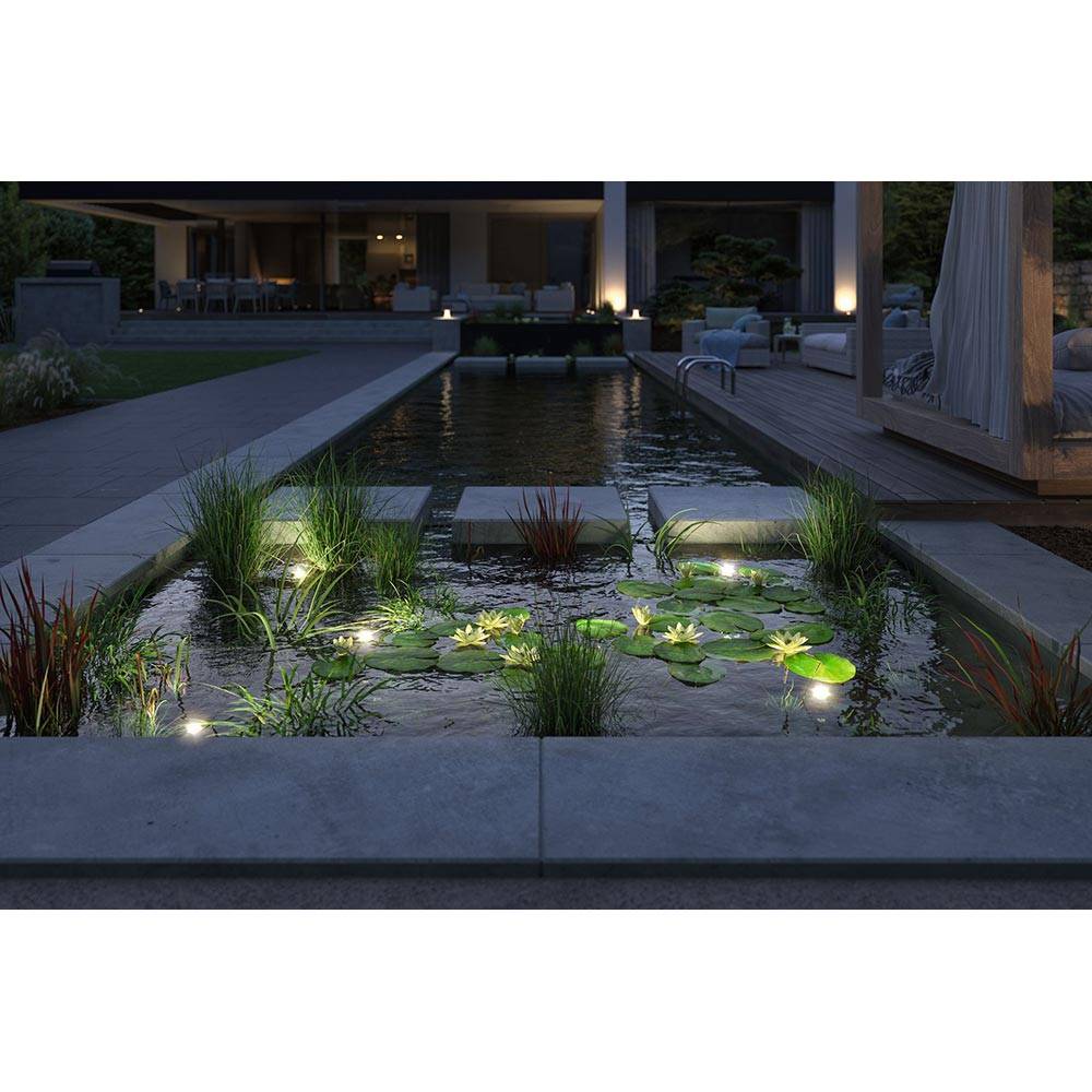 S.Luce Plug & Shine LED Spot Teichleuchte IP68 Schwarz Zeitbegrenzte Promotion