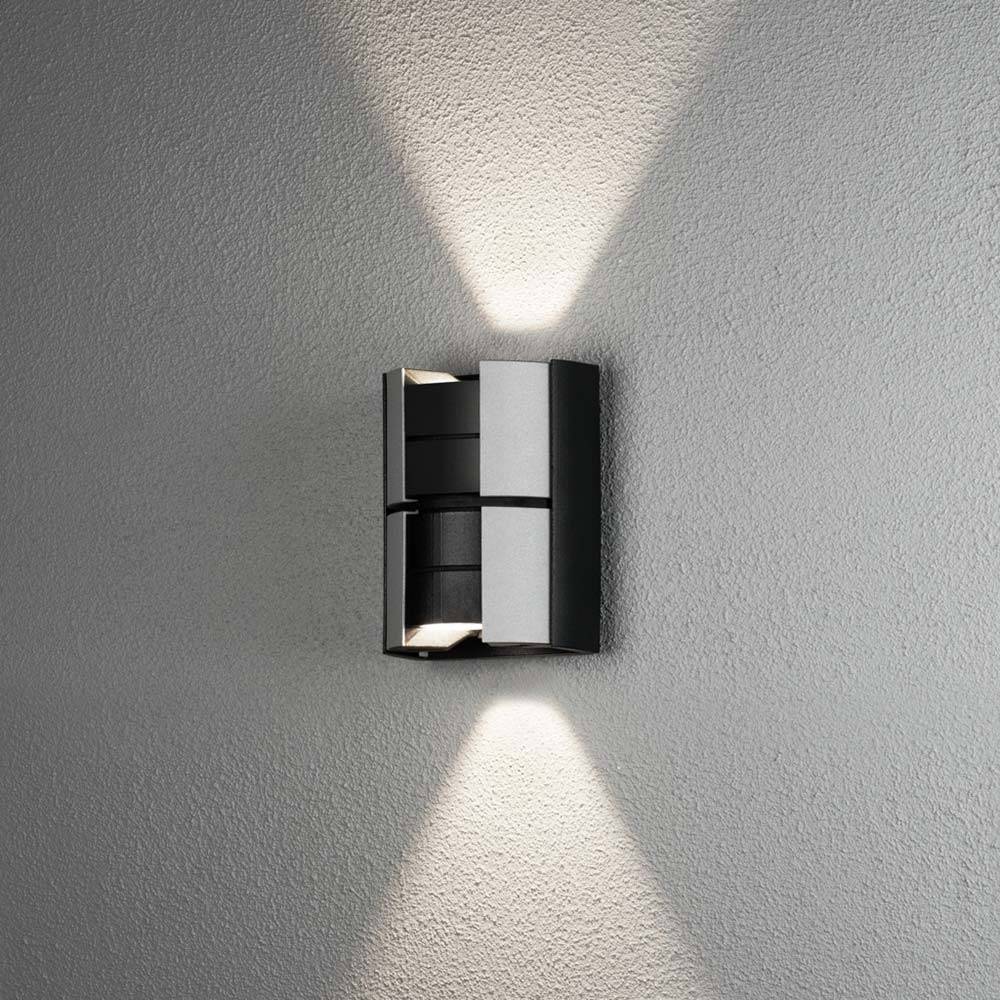 S.Luce Vidar LED Wandleuchte Silber Nur noch ein Tag übrig