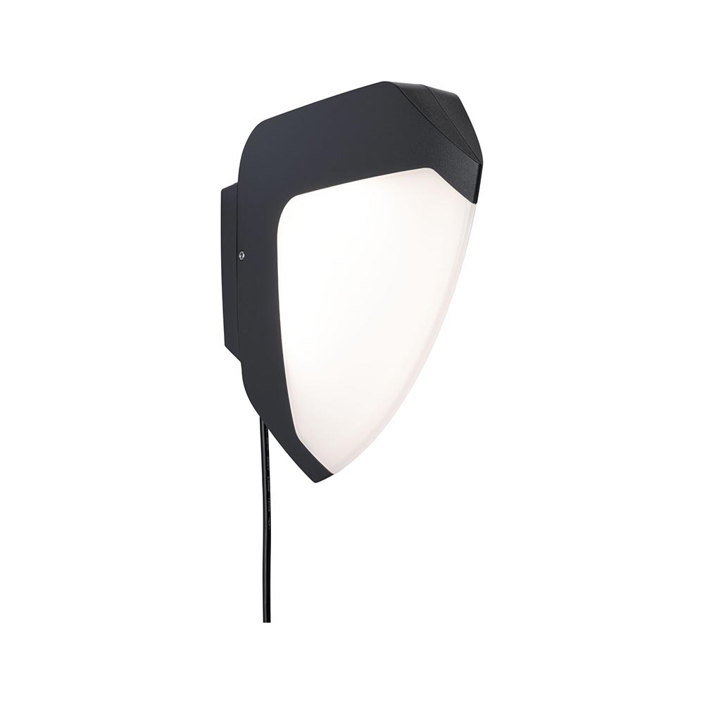 S.Luce Park + Light LED Außenwandleuchte Ikosea Anthrazit Riesige Rabatte