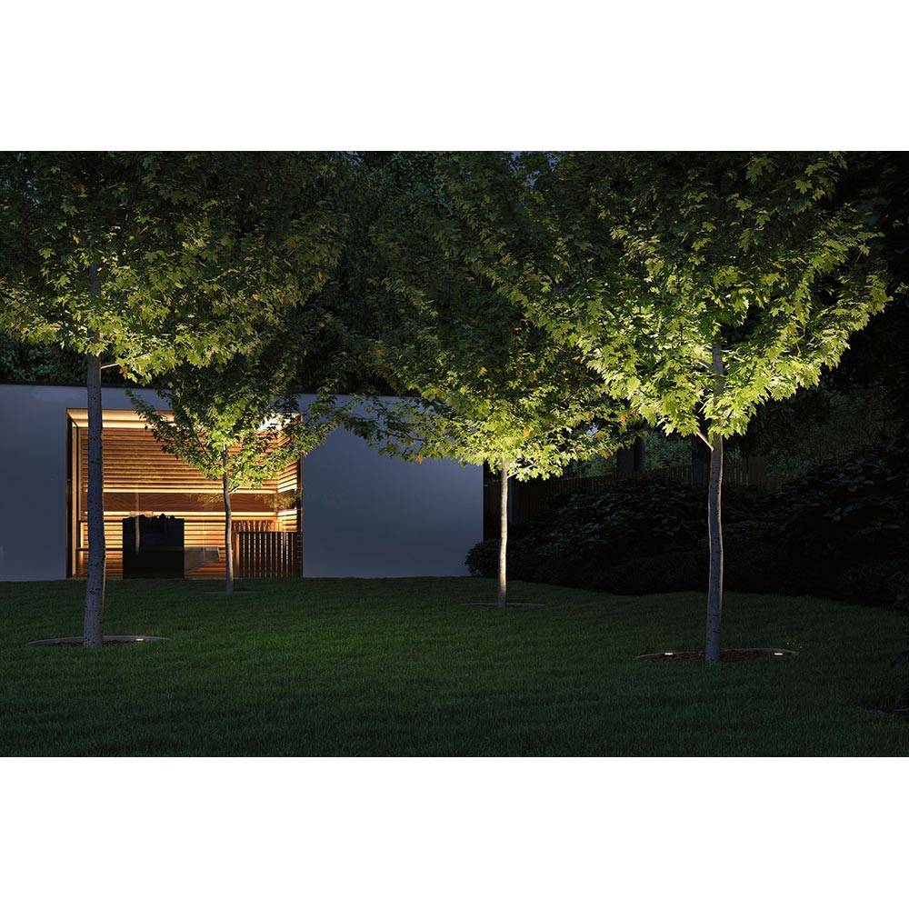 S.Luce LED Bodeneinbauleuchte Floor Ø12cm Edelstahl IP67 Clearance-Verkauf