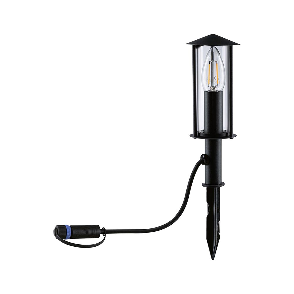 S.Luce Plug & Shine LED Spieß-Pollerleuchte Classic Mini Anthrazit Kostenloser Versand international