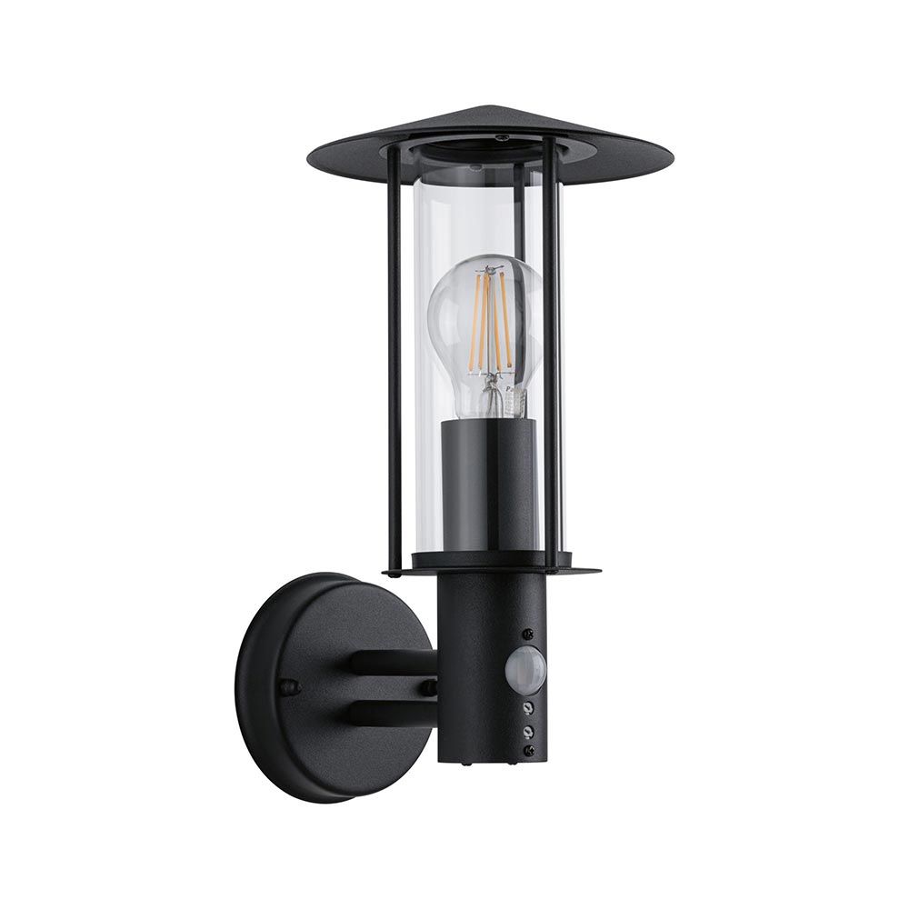 S.Luce Sensor Außenwandleuchte Classic Dunkelgrau Metall Glas 2025